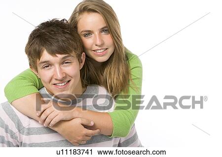 Stock Image - Portrait Of Teenage Girls. Fotosearch