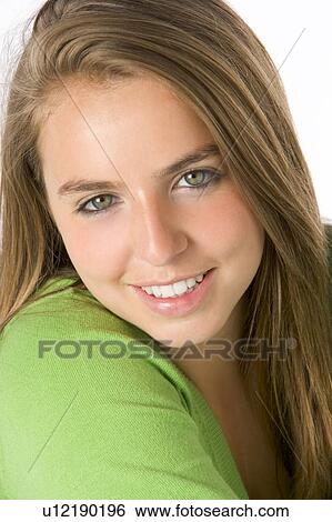 Portrait Of Teenage Girl View Large Photo Image Stock Photograph - Portrait Of Teenage Girl. Fotosearch