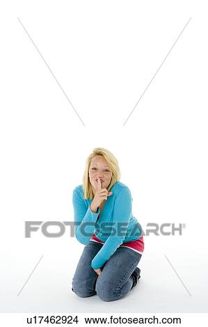 Portrait Of A Teenage Girl View Large Photo Image Picture - Portrait Of A Teenage Girl. Fotosearch