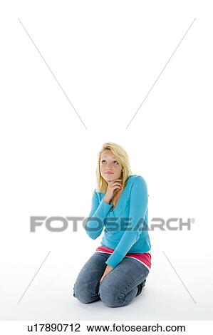 Portrait Of A Teenage Girl View Large Photo Image Stock Image - Portrait Of A Teenage Girl. Fotosearch