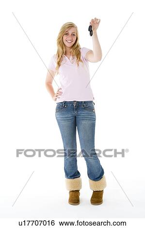 Portrait Of A Teenage Girl View Large Photo Image Stock Photograph - Portrait Of A Teenage Girl. Fotosearch