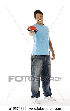 Stock Image - Portrait Of Teenage Boy. Fotosearch