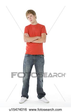 Portrait Of Teenage Boy View Large Photo Image Stock Photograph - Portrait Of Teenage Boy. Fotosearch