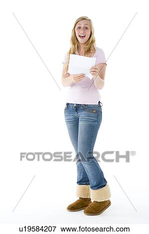 Portrait Of A Teenage Girl View Large Photo Image Stock Photo - Portrait Of A Teenage Girl. Fotosearch