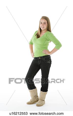 Portrait Of Teenage Girl View Large Photo Image Stock Image - Portrait Of Teenage Girl. Fotosearch