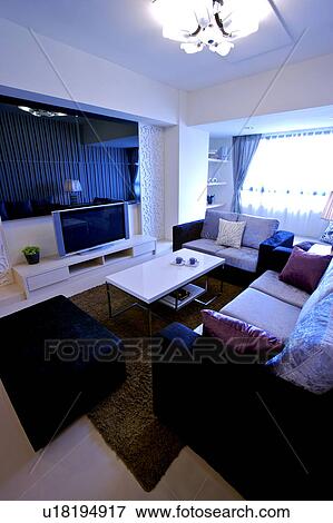 Home interior and furniture with modern style View Large Photo Image Stock Photo - Home interior and furniture with modern style. Fotosearch