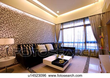 Home interior and furniture with modern style View Large Photo Image Stock Photograph - Home interior and furniture with modern style. Fotosearch