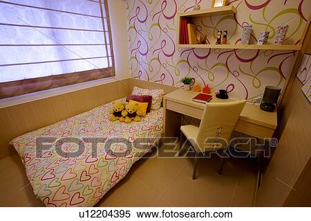 Stock Photography - Home interior design and furniture of the bedroom. Fotosearch