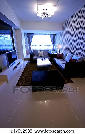 Stock Photo - Living Room in modern style. Fotosearch