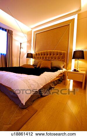 Stock Image - Bedroom in modern style. Fotosearch
