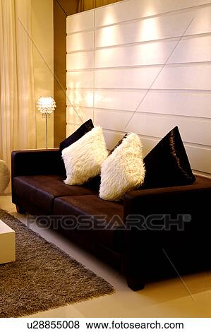 Home interior and furniture in modern style View Large Photo Image Stock Photo - Home interior and furniture in modern style. Fotosearch