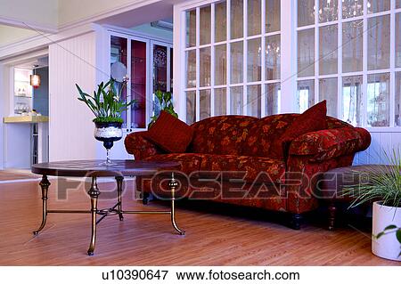 Living room and furniture in modern style View Large Photo Image Stock Photo - Living room and furniture in modern style. Fotosearch