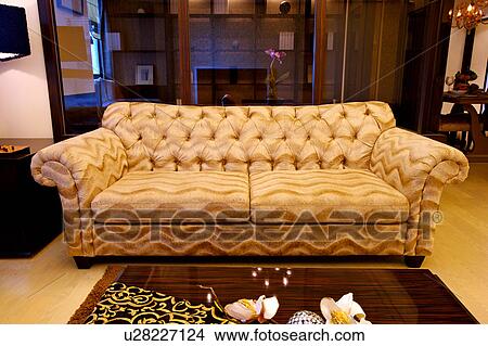 Picture - Living Room of modern style. Fotosearch