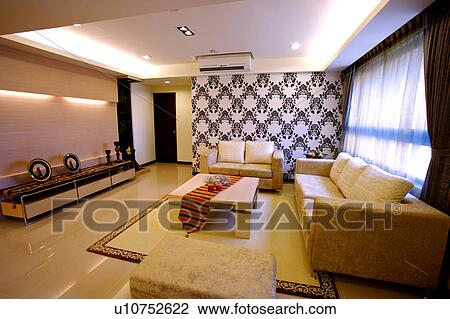 Home interior and furniture of modern style View Large Photo Image Stock Image - Home interior and furniture of modern style. Fotosearch