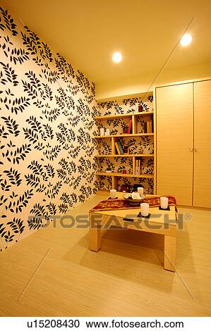 Stock Image - Home interior and furniture of modern style. Fotosearch