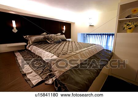 Stock Image - Home interior and furniture of modern style. Fotosearch