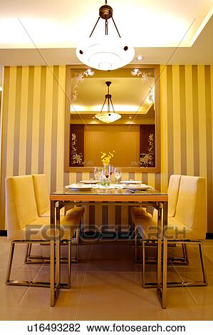 Stock Image - Home interior and furniture of modern style. Fotosearch