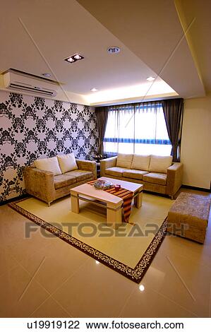Home interior and furniture of modern style View Large Photo Image Stock Image - Home interior and furniture of modern style. Fotosearch