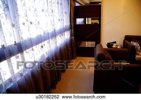 Stock Image - Home interior and furniture of modern style. Fotosearch