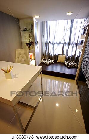 Home interior and furniture of modern style View Large Photo Image Stock Photo - Home interior and furniture of modern style. Fotosearch