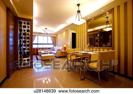 Home interior and furniture of modern style View Large Photo Image Stock Photo - Home interior and furniture of modern style. Fotosearch