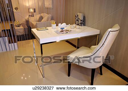 Stock Photo - Home interior and furniture of modern style. Fotosearch
