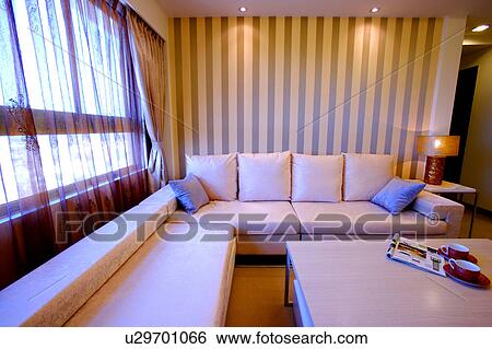 Home interior and furniture of modern style View Large Photo Image Stock Photograph - Home interior and furniture of modern style. Fotosearch