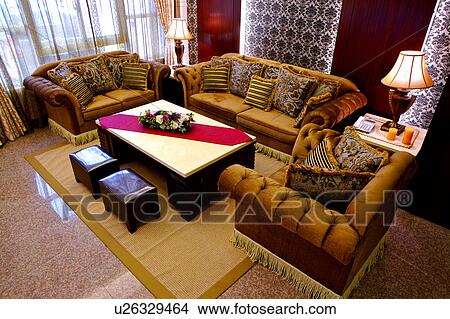 Picture - Home interior and furniture of elegance style. Fotosearch