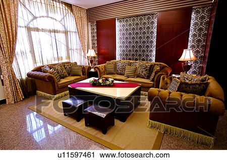 Stock Image - Home interior and furniture of elegance style. Fotosearch