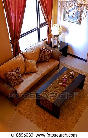 Home interior and furniture of elegance style View Large Photo Image Stock Photo - Home interior and furniture of elegance style. Fotosearch