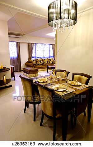 Stock Photo - Home interior and furniture of elegance style. Fotosearch