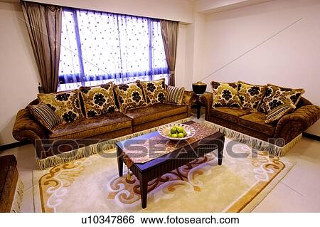 Home interior and furniture of elegance style View Large Photo Image Stock Photograph - Home interior and furniture of elegance style. Fotosearch