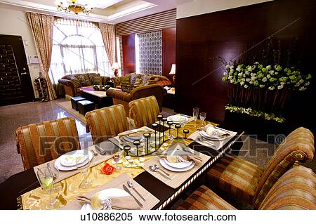 Home interior and furniture of elegance style View Large Photo Image Stock Photography - Home interior and furniture of elegance style. Fotosearch