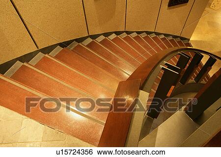Close-up of staircase, high angle view View Large Photo Image Stock Photograph - Close-up of staircase, high angle view. Fotosearch