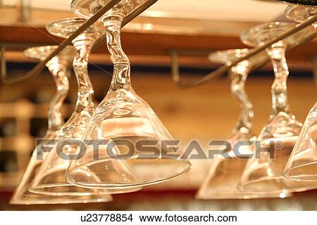 Picture - Close-up of wineglasses. Fotosearch