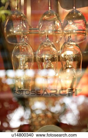 Close-up of wineglasses View Large Photo Image Stock Image - Close-up of wineglasses. Fotosearch