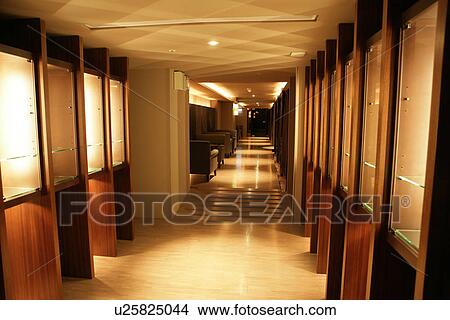 Hallway of western restaurant with luxury style View Large Photo Image Picture - Hallway of western restaurant with luxury style. Fotosearch