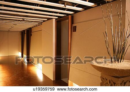 Stock Photo - Home decorating of lobby with modern style. Fotosearch