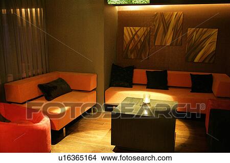 Interiors-leisure space of western restaurant with luxury style View Large Photo Image Picture - Interiors-leisure space of western restaurant with luxury style . Fotosearch