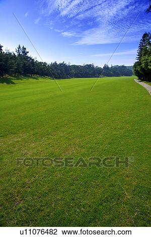 Golf course landscape View Large Photo Image Stock Image - Golf course landscape. Fotosearch