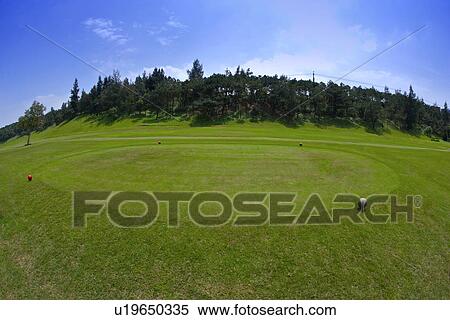 Stock Photography - Golf course landscape. Fotosearch