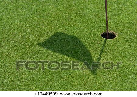 Hole on Golf Course View Large Photo Image Stock Photo - Hole on Golf Course. Fotosearch