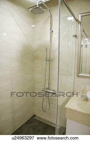 Stock Photo - Bathroom in house. Fotosearch