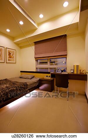 Stock Photograph - Interiors of living room. Fotosearch