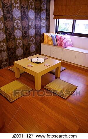 Stock Photo - Japanese style domestic room. Fotosearch