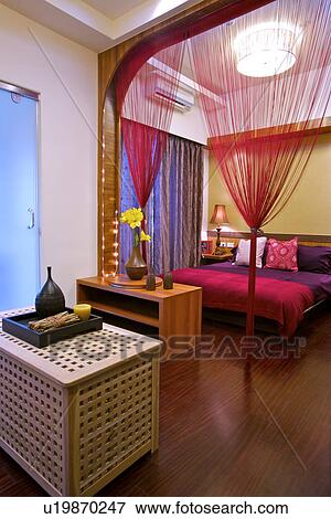 Stock Photo - Bedroom interior. Fotosearch