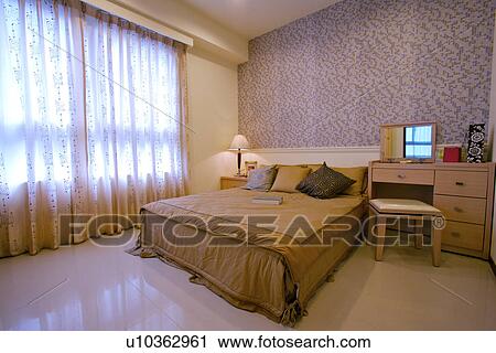Large modern bedroom View Large Photo Image Stock Image - Large modern bedroom. Fotosearch