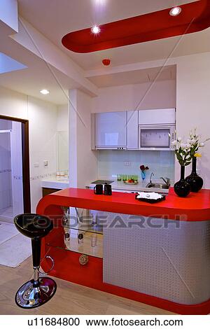 Stock Image - Modern kitchen. Fotosearch