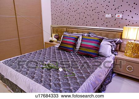 Modern style bedroom View Large Photo Image Stock Image - Modern style bedroom. Fotosearch
