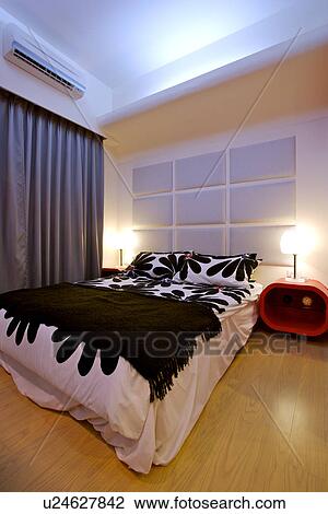 Modern style bedroom View Large Photo Image Stock Image - Modern style bedroom. Fotosearch